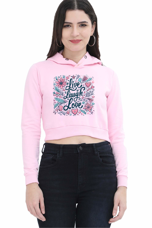 Live, Laugh, Love" Oversized Tee for Women