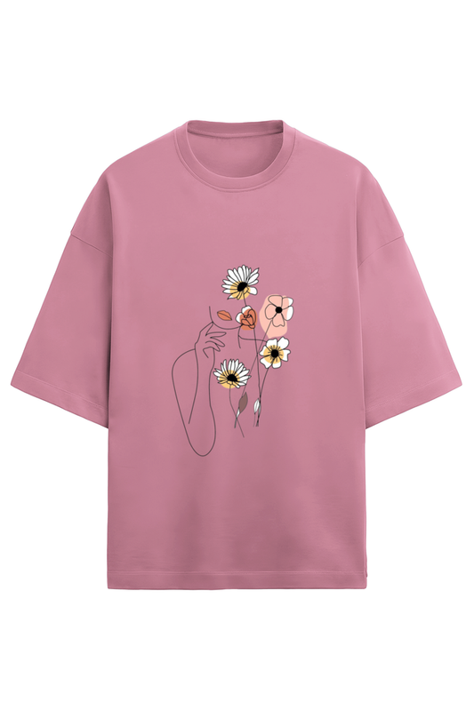Essential Printed Women's Top for Women | Oversized T-Shirt for Women