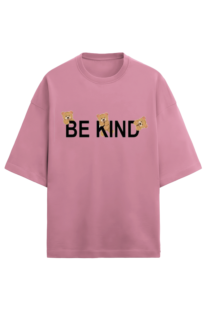 Be Kind Always Oversized Women's Printed T-Shirt for Women